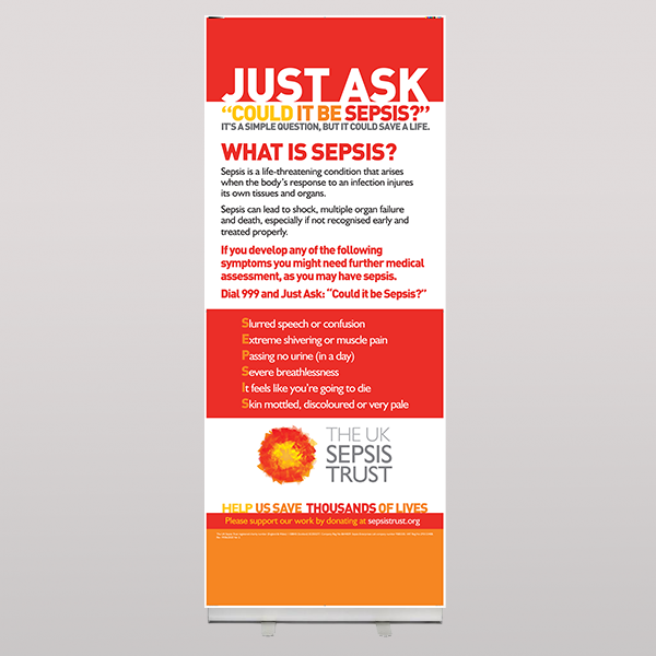 Just Ask Pull Up Banner