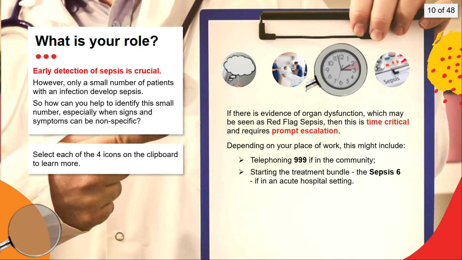 SEPSIS IN ADULTS E-LEARNING MODULE (ONE YEAR’S ACCESS) - Image 2