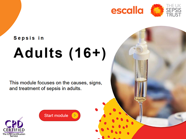 SEPSIS IN ADULTS E-LEARNING MODULE (ONE YEAR’S ACCESS)