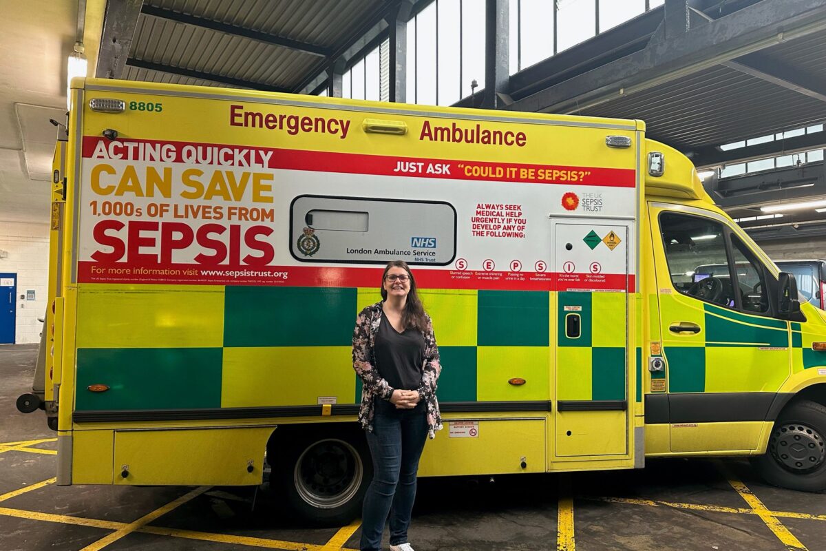 The UK’s leading sepsis charity partners with London Ambulance Service on life-saving awareness campaign