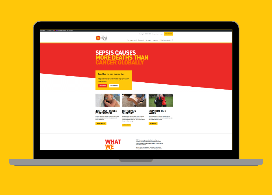 UK Sepsis Trust unveils revamped website to enhance sepsis support experience