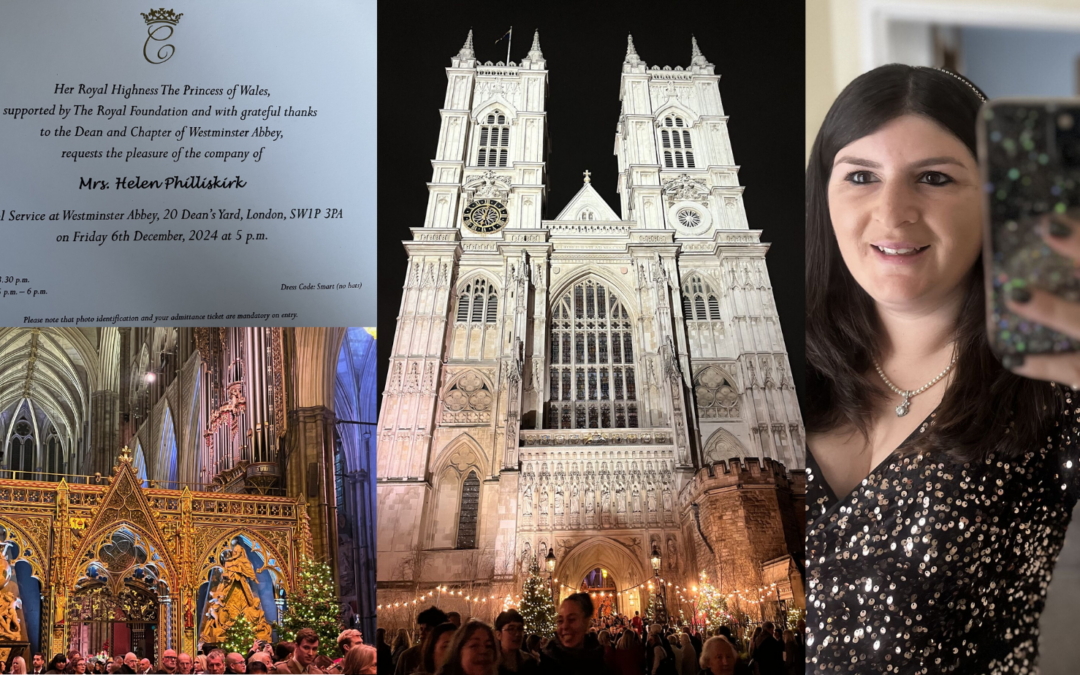 Bereaved Mum attends Royal Carol Concert rounding off another powerful year of legacy-making