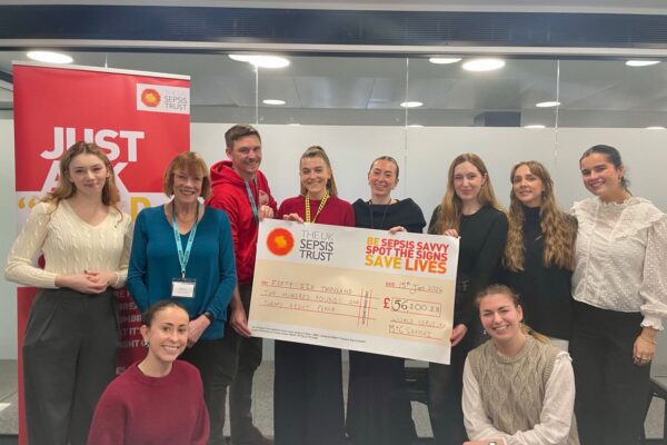 UK Sepsis Trust thanks M&C Saatchi World Services for record-breaking Charity of the Year partnership