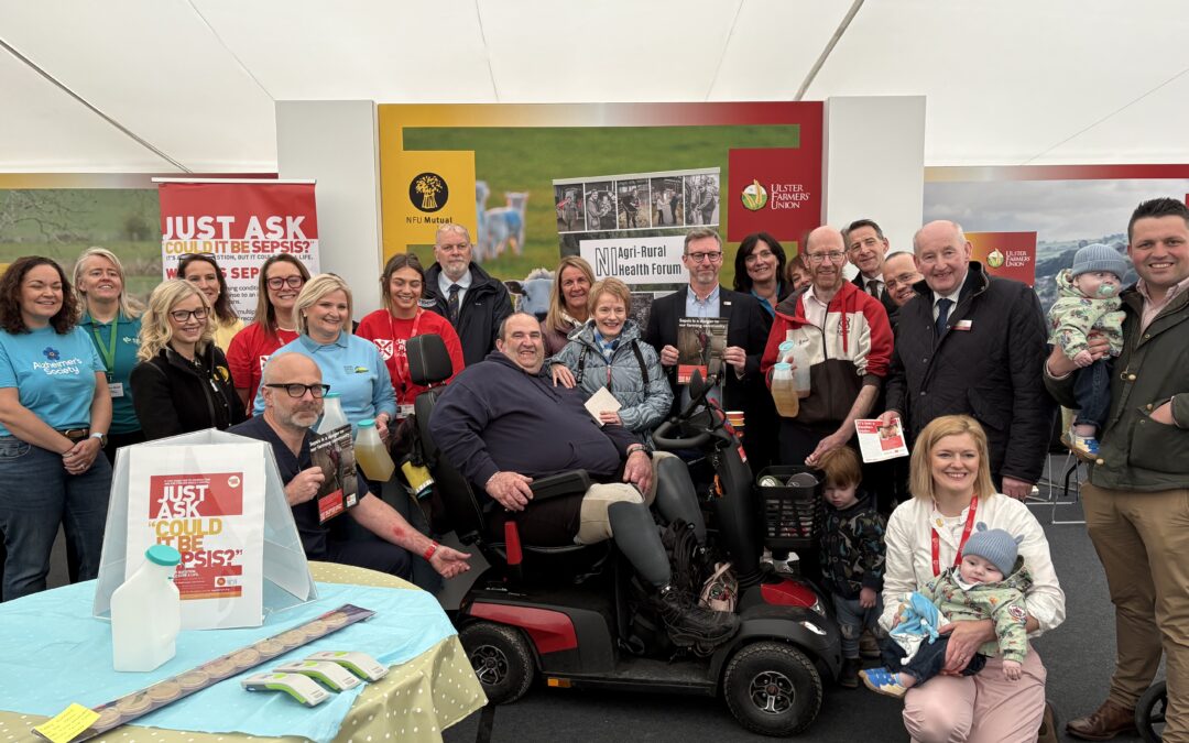 Farming community comes together at Balmoral Show to launch sepsis awareness campaign